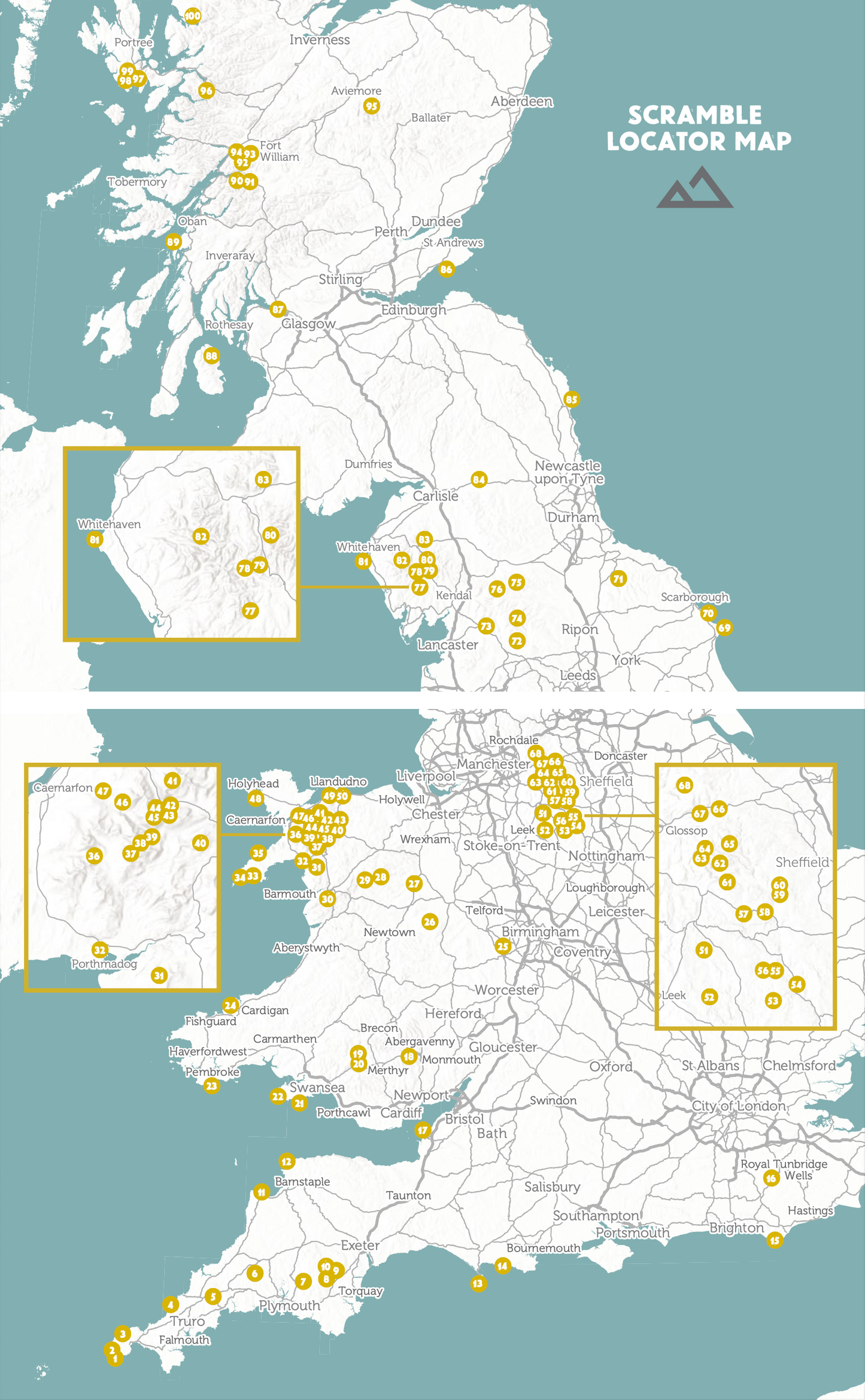 Wild Rock: 100 fun and easy scrambles across Britain