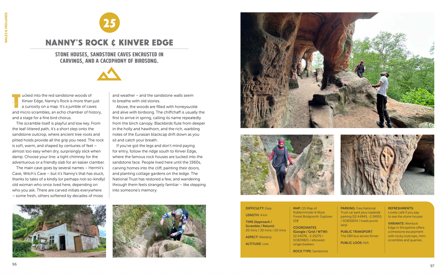 Wild Rock: 100 fun and easy scrambles across Britain